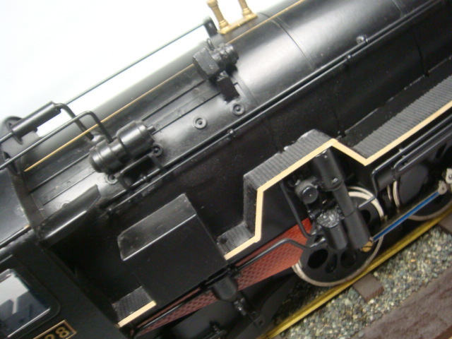国鉄 D51528 大型蒸気機関車模型 1/25 ケース付き 格安！D51