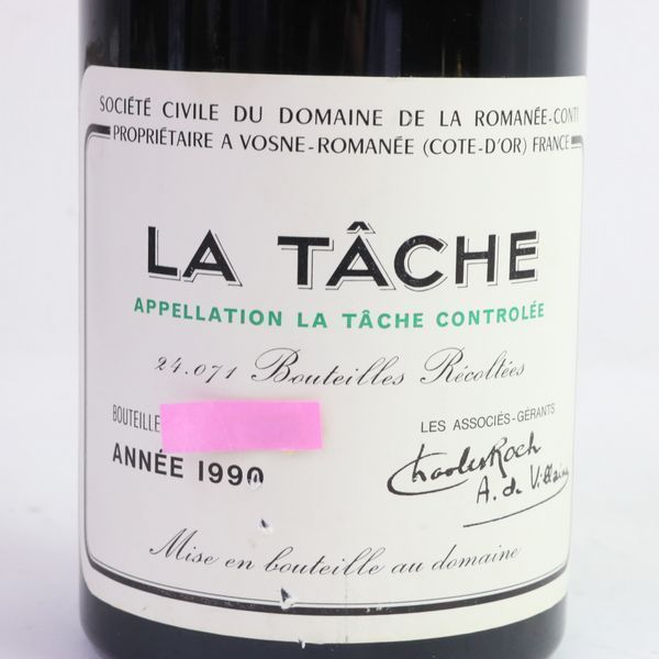 DRC LA TACHE ラ ターシュ ワイン ドメーヌ ド ラ ロマネ・コンティ