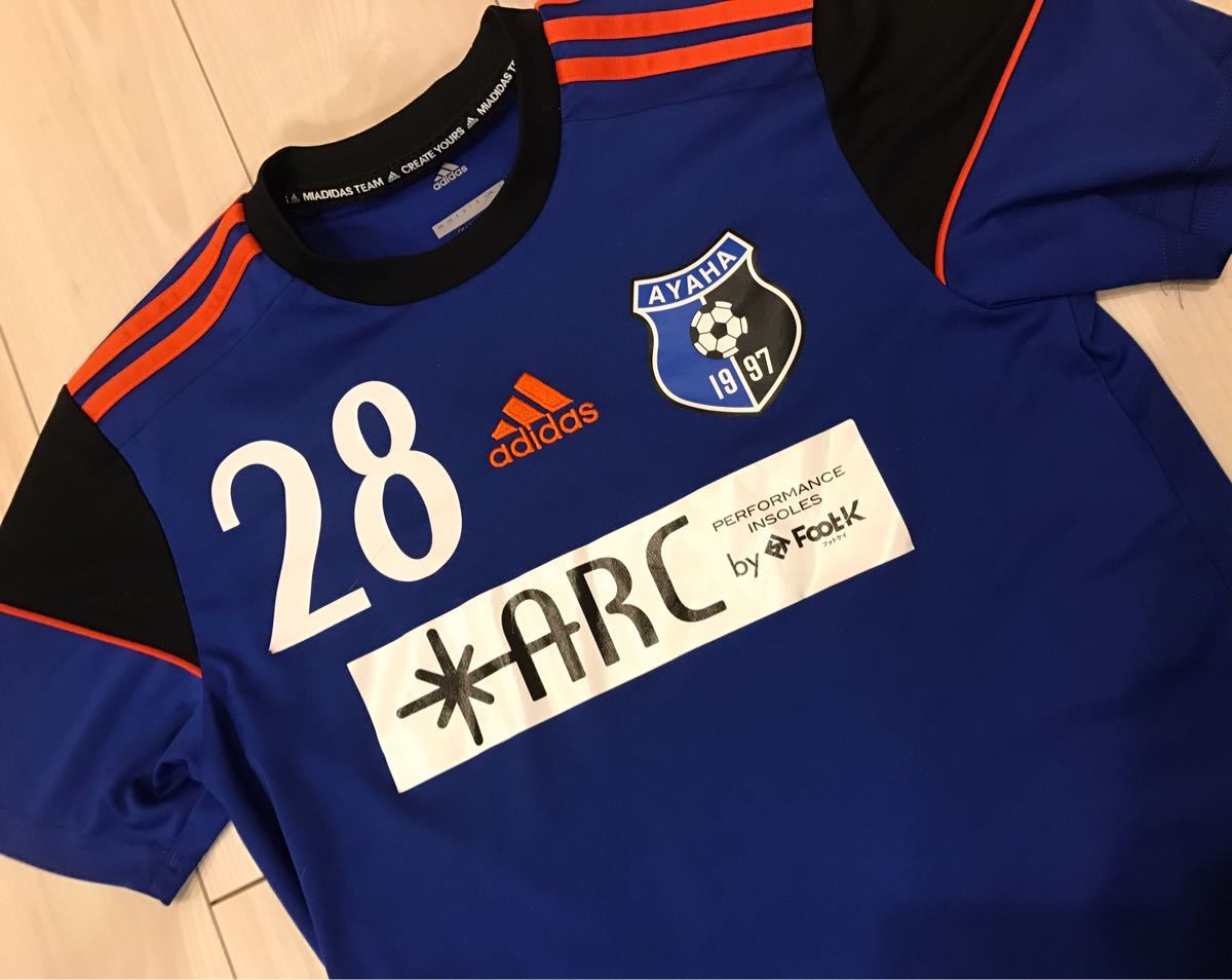 選手支給品 綾羽高校 サッカー部 支給 ユニフォーム 上下セット ARC