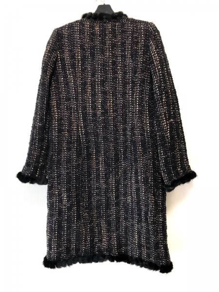 シャネル CHANEL サイズ38 M P21803 黒×マルチ レディース ツイード