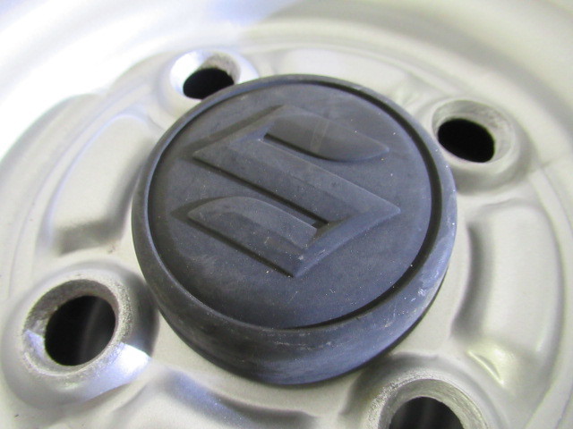 2019年製 新品タイヤ DUNLOP ENASAVE VAN01 ラジアル 145R12 6PRLT スズキ純正ホイール 4本セット