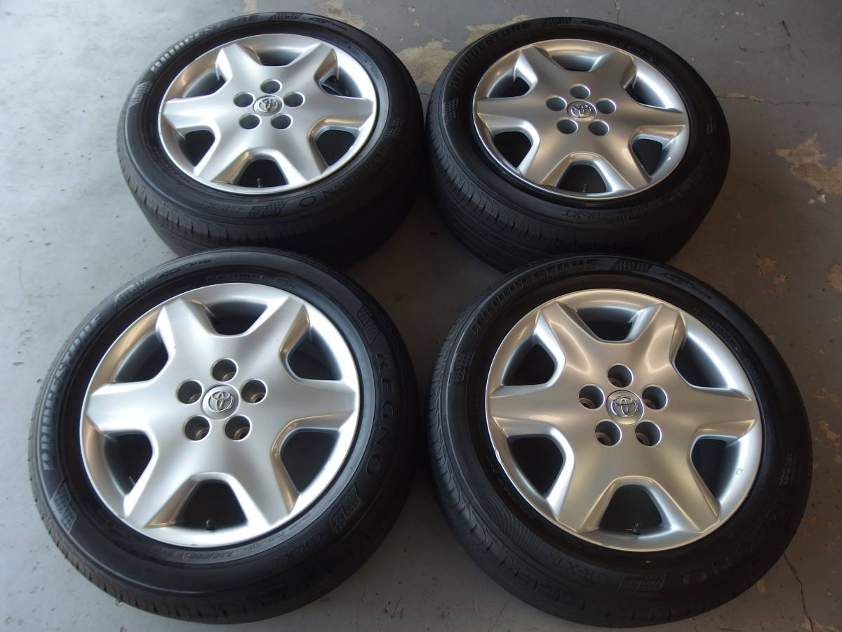 流用!車検などに!! TOYOTA 30セルシオ後期純正 7.5Jx17+45 114.3-5H +
