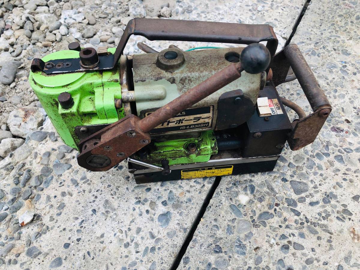 ライトボーラー 育良精機 IS-LB30SX イクラ 小型ハンディータイプ磁気 