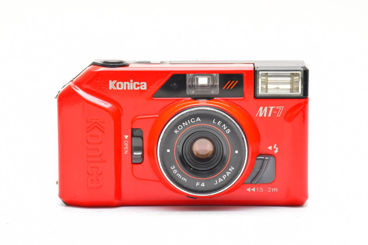 Appareil Photo Konica Pop – Compact 35mm Avec Flash – Testé Et Fonctionnel