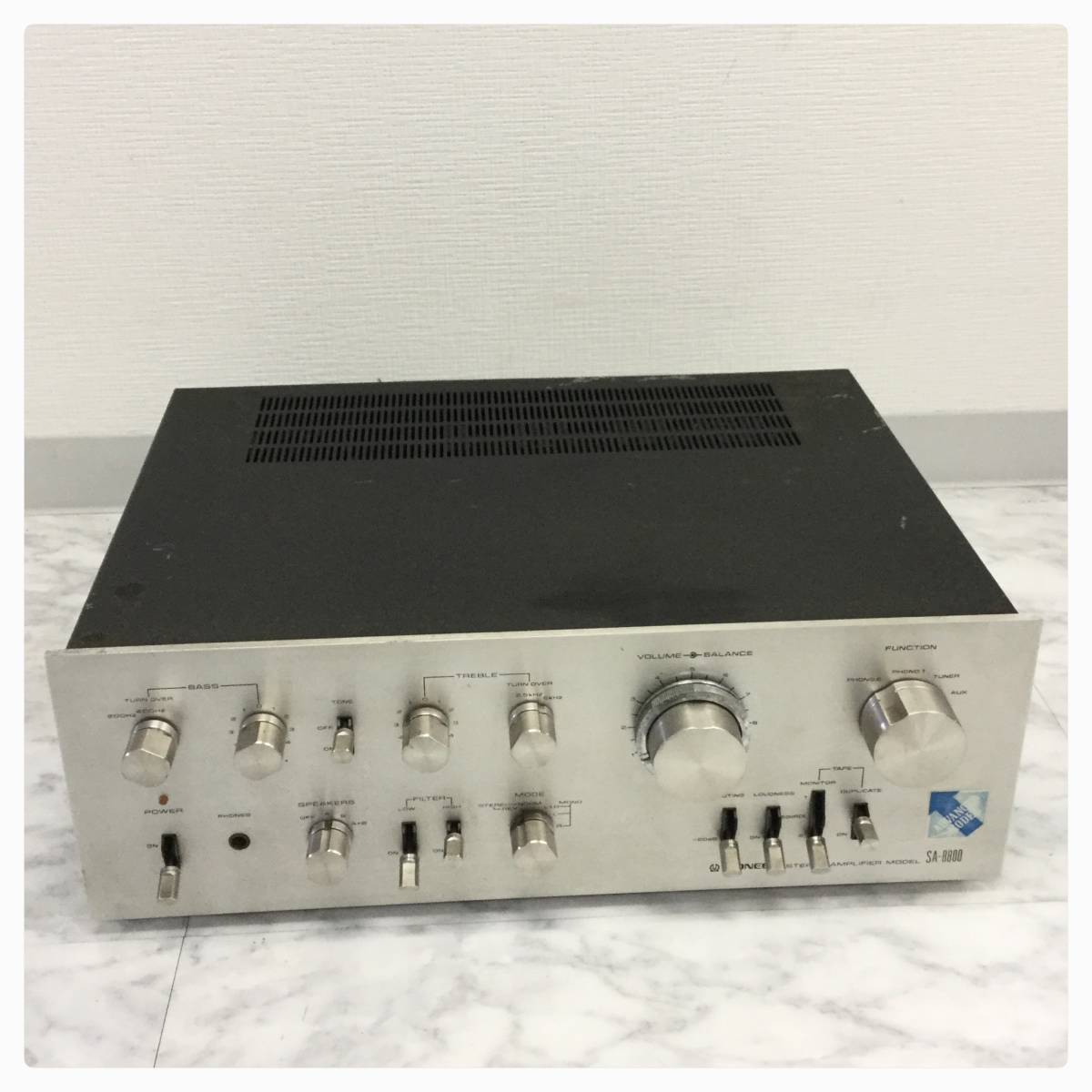 レ*ン様 【O-2263】パイオニア アンプ SA-8800 PL-A58 KT レ*ン様 【O