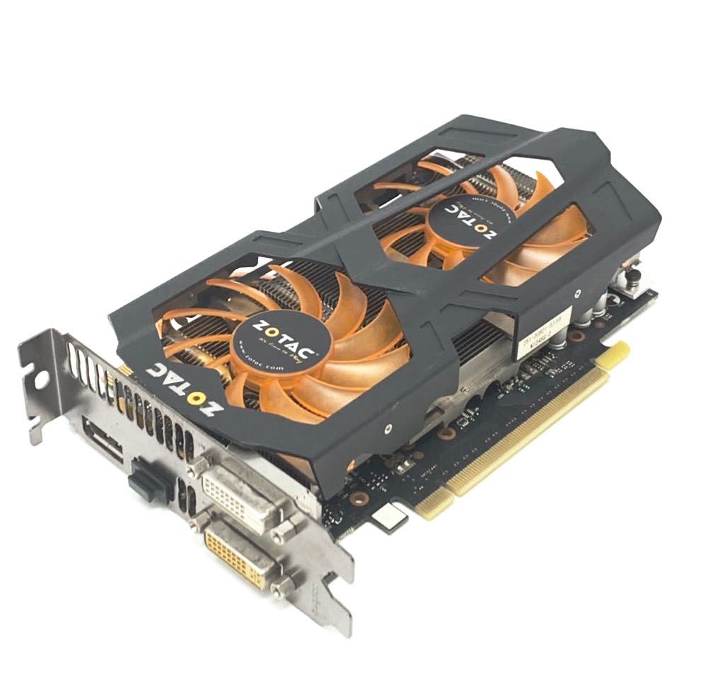  ZOTAC NVIDIA GeForce GTX660 2GB 192BIT GDDR5 グラフィックボード グラボ(PCI Express)｜売買されたオークション情報、yahooの商品情報をアーカイブ公開 - オークファン PCI Express