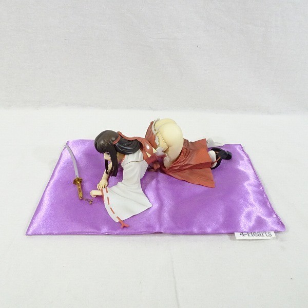 4-Hearts クイーンズブレイド 武者巫女トモエ 1/8 完成品フィギュア 