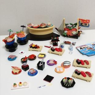 限定SALE，セール リーメント 極上寿司 築地 魚がし 寿司めぐり ぷちサンプル ミニチュア 食品サンプル ドールハウス(食玩、おまけ)｜売買されたオークション情報、yahooの商品情報をアーカイブ公開 - オーク その他