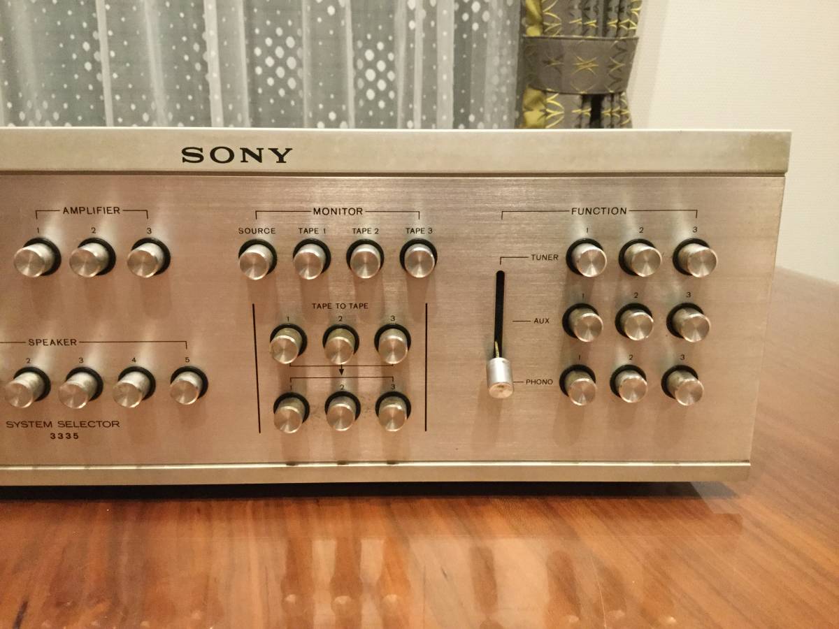 SONY ASS-3335 システムセレクタ 【公式通販】