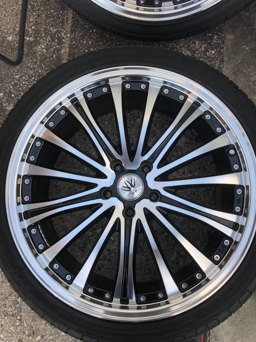 バリ溝！20年！9分☆245/35R20 LAXARNY MULTI FORCHETTA AMD ナンカン