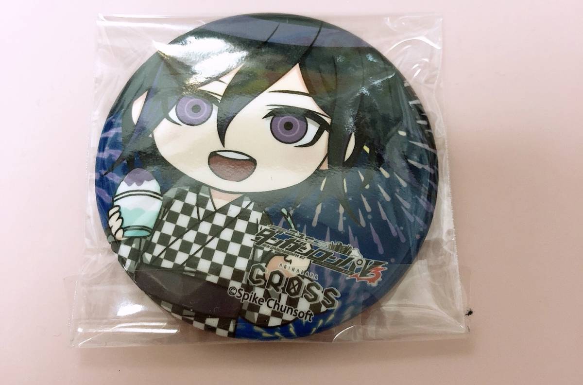 ダンガンロンパV3 王馬小吉 王馬 CROSS クロスカフェ 缶バッジ