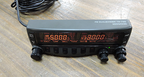 KENWOOD ケンウッド アマチュア無線機 モービル FM DUAL BANDER TM