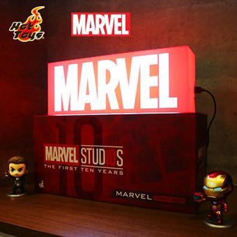 MARVEL ロゴ・ライトボックス 新品未開封MARVEL マーベル 新品未