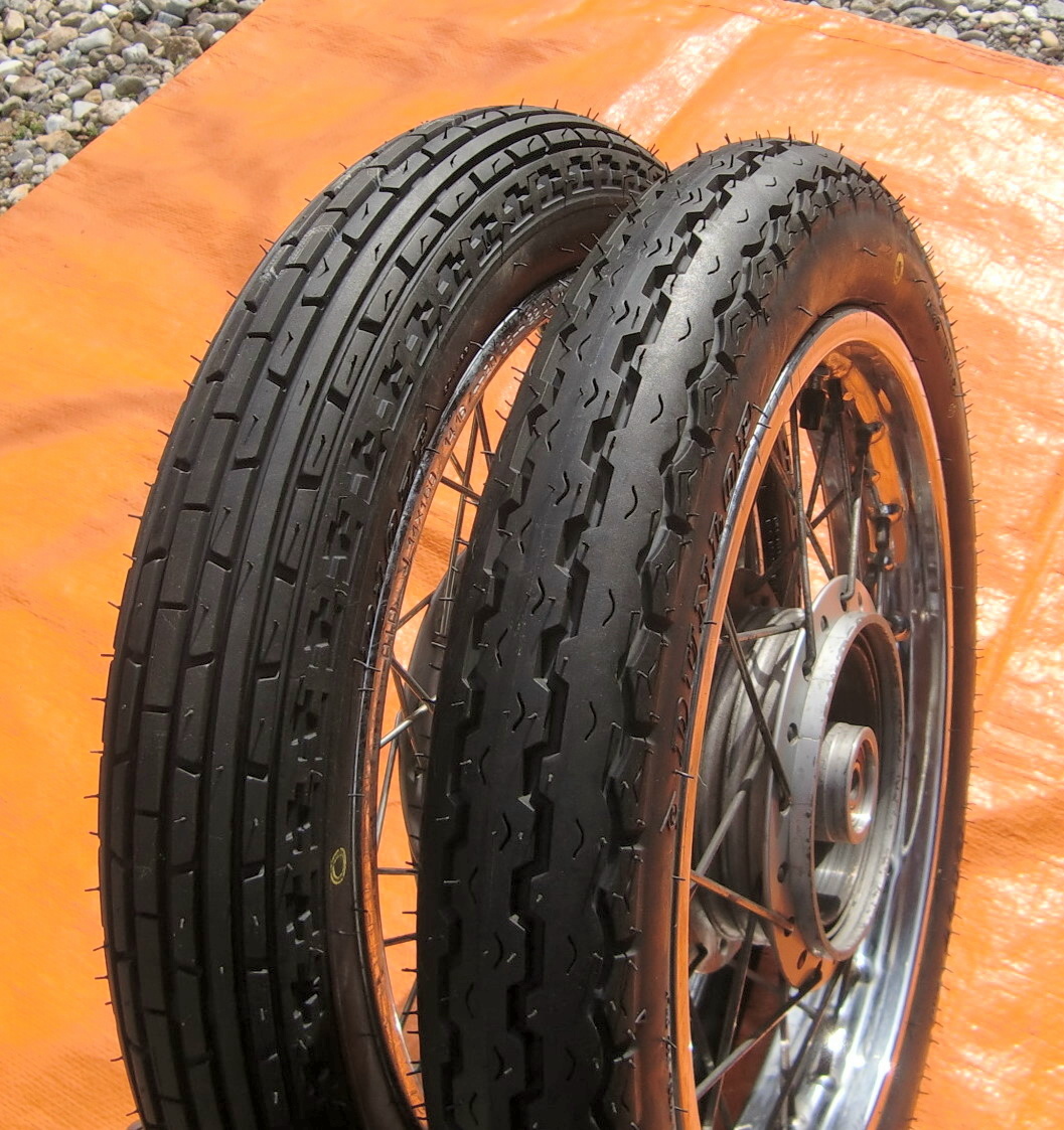 新品タイヤ付】スーパーカブ110プロ(JA07) 前・後ホイール+ブレーキ