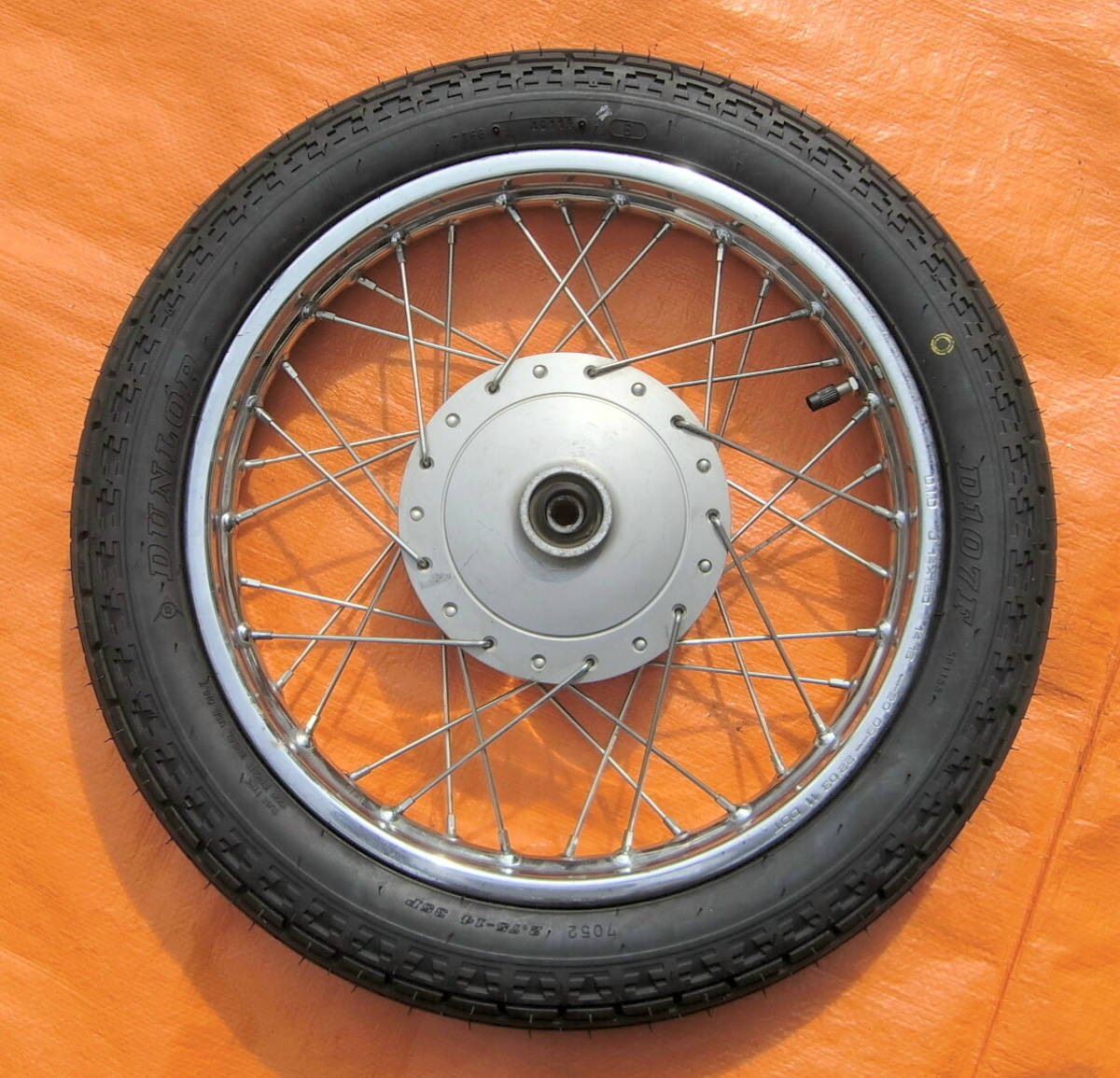 新品タイヤ付】スーパーカブ110プロ(JA07) 前・後ホイール+ブレーキ