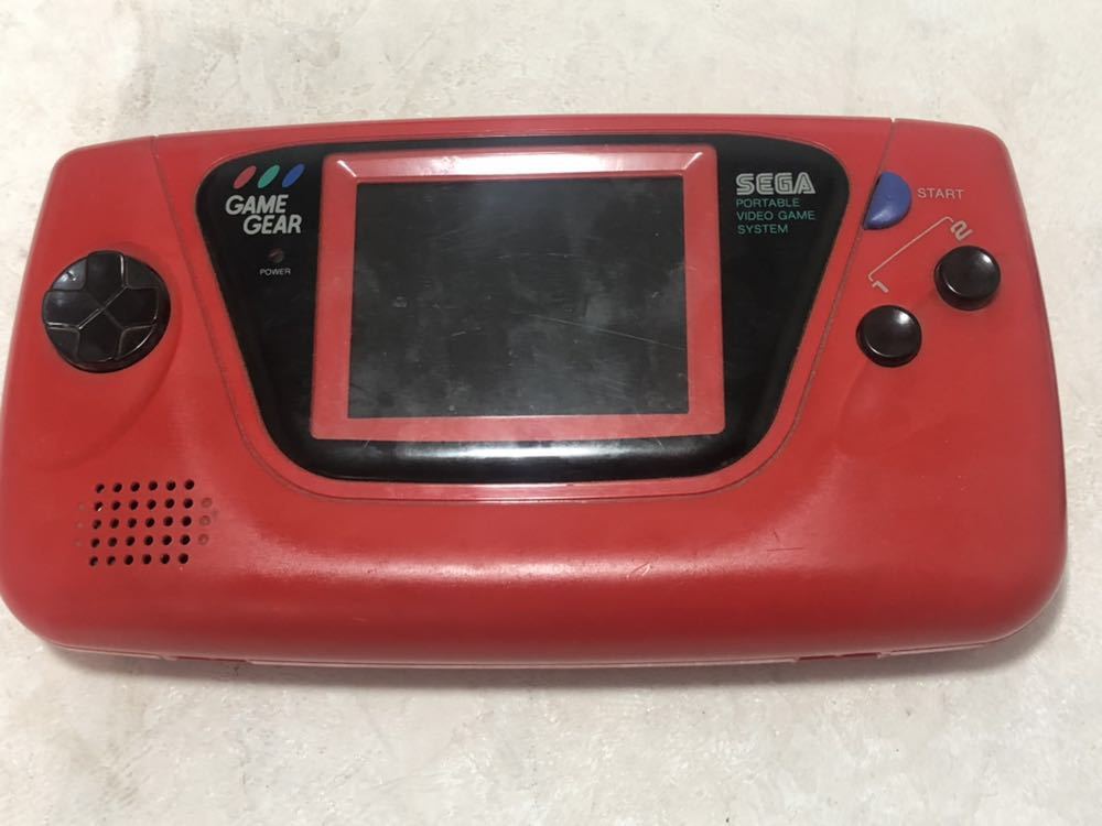 SEGA ゲームギア本体2台 + ソフト2本(ソニックドリフト イチダント