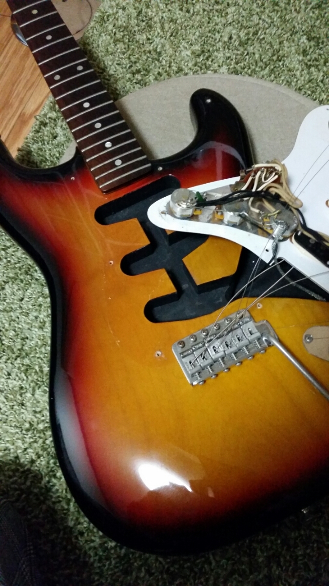 ノーブランド ストラト ストラトキャスター レリック FenderPU使用