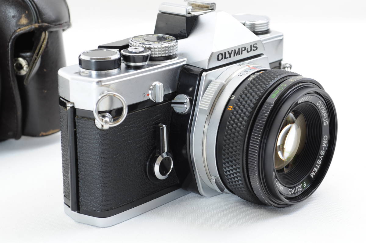 【ecoま】オリンパス OLYMPUS OM-1(MD) 50mm F1.8レンズ付 動作品 フィルムカメラ_3