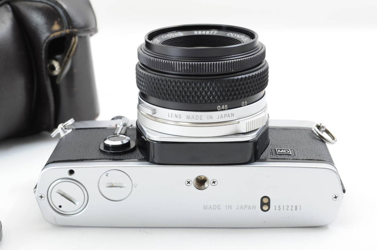 【ecoま】オリンパス OLYMPUS OM-1(MD) 50mm F1.8レンズ付 動作品 フィルムカメラ_5