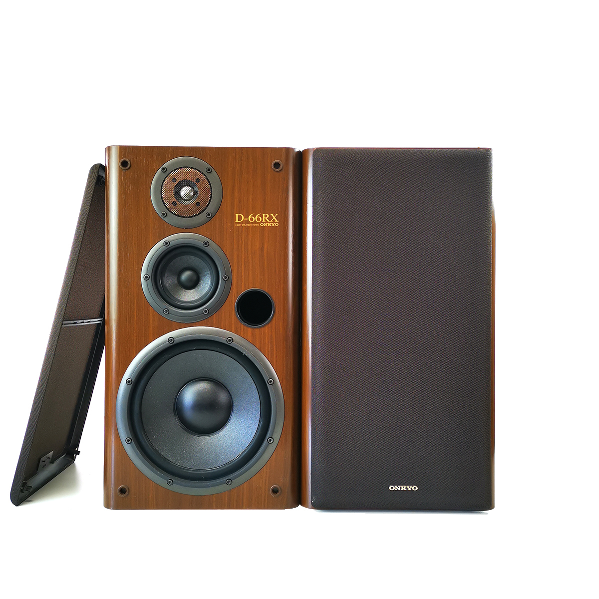 札幌発 ONKYO D-66RX 3ウェイスピーカーシステム ペア ブックシェルフ