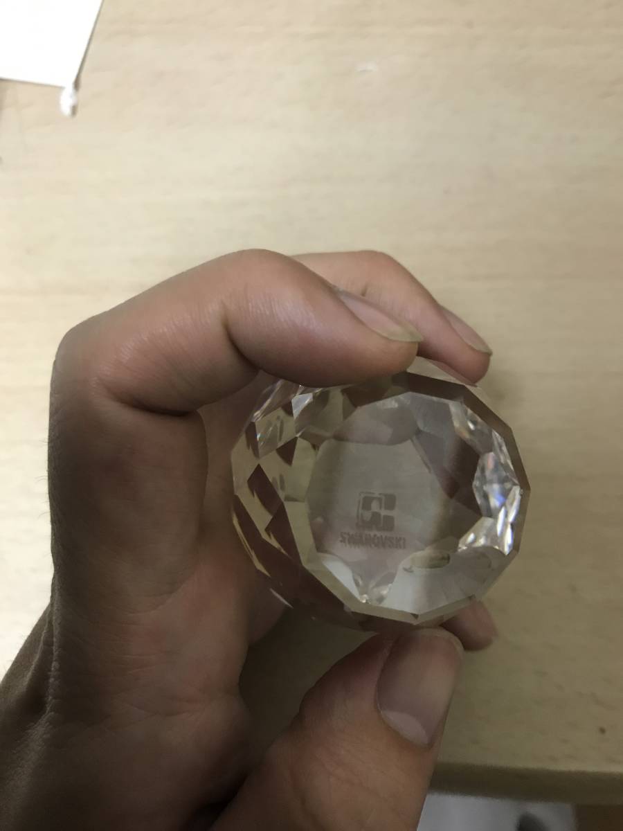 スワロフスキー 置物 フクロウ ふくろう SWAROVSKI オブジェ Swarovski