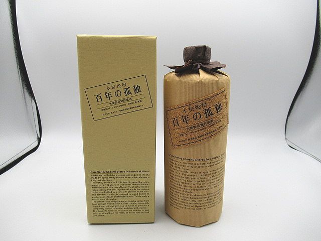未開栓 本格焼酎 百年の孤独 720ml 40% 黒木本店 大麦製長期貯蔵酒