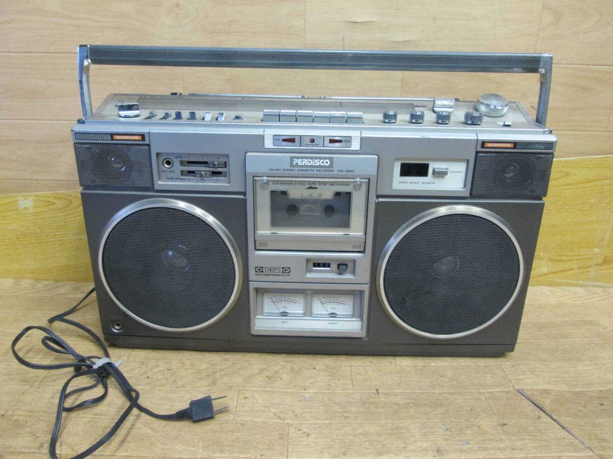 ジャンクHITACHI日立TRK-8280PERDISCOFMAMラジオカセット メルカリ