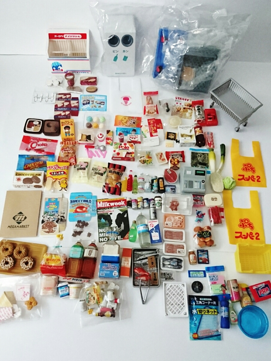 リーメント ぷちサンプル 本日開店コンビニ アイスクリーム冷凍庫 本日