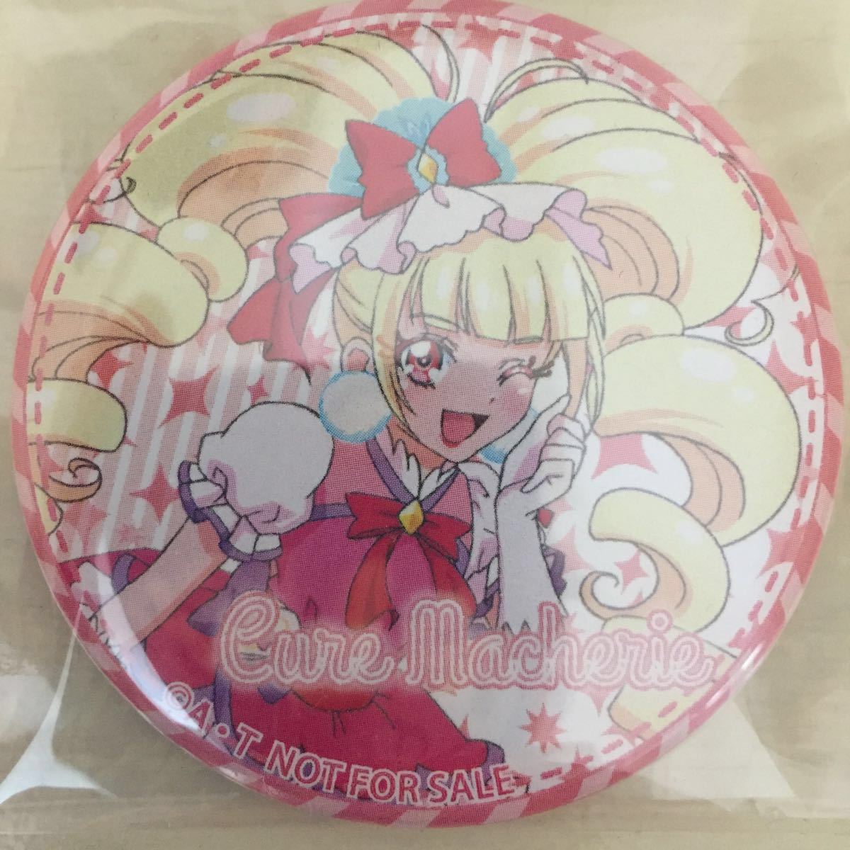 非売品】プリキュア 缶バッチ ランチ☆ディナーショー 限定 HUGっと 