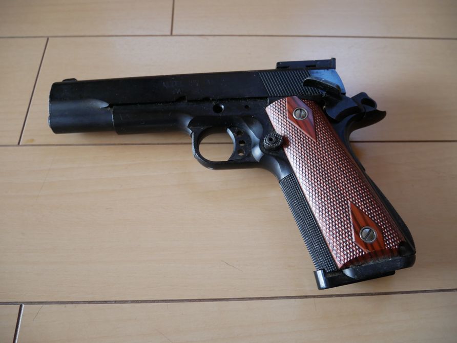 ジャンク Springfield Armory M1911-A1 エアガン 画像の品のみ どこか部品欠損かも(ガスガン)｜売買された ...