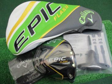 【人気セール，低価】 2019最新 限定モデル EPIC FLASH 日本仕様正規品 ヘッドのみ 10.5 ヘッドカバー/レンチ付(フレックス S)｜売買されたオークション情報、yahooの商品情報をアーカイブ公開 - オークファン 男性右きき用
