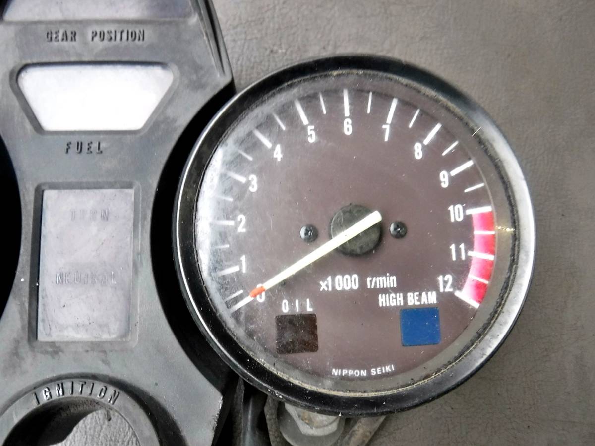 GSX400FS 純正 スピードメーター GSX400F 純正 メーター スピードメーター タコメーター 当時物 SUZUKI
