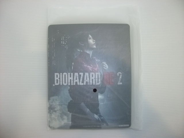 送料無料 新品 バイオハザード RE:2 ゲオ特典 スチールブック ※特典