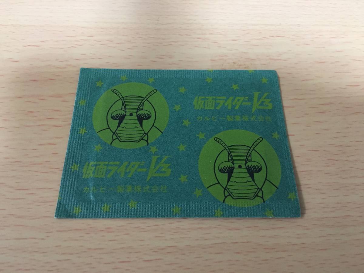 【当時物】未開封 カルビー 仮面ライダーV3カード_1