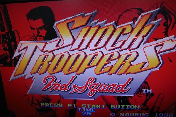 ROM137: ショックトルーパーズセカンドスカッド MVS NEOGEO 動作確認済み