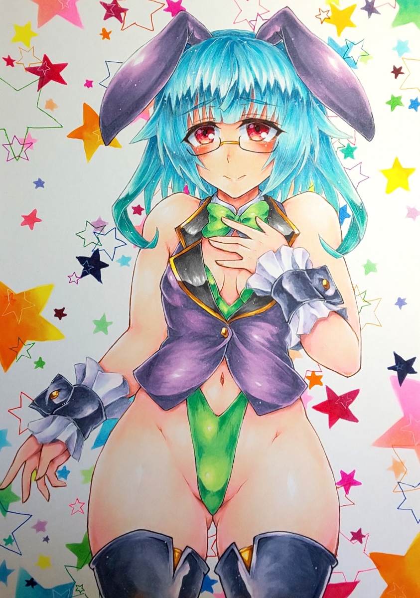 手描き 同人イラスト Is インフィニット ストラトス 更識簪 バニーガール コピック B5 手描きイラスト 売買されたオークション情報 Yahooの商品情報をアーカイブ公開 オークファン Aucfan Com