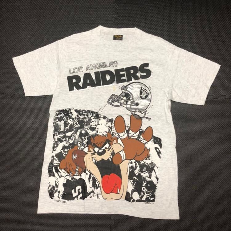 USA製 NFL 90s 古着 RAIDERS - レイダース Raiders メルカリ ロゴ BIG