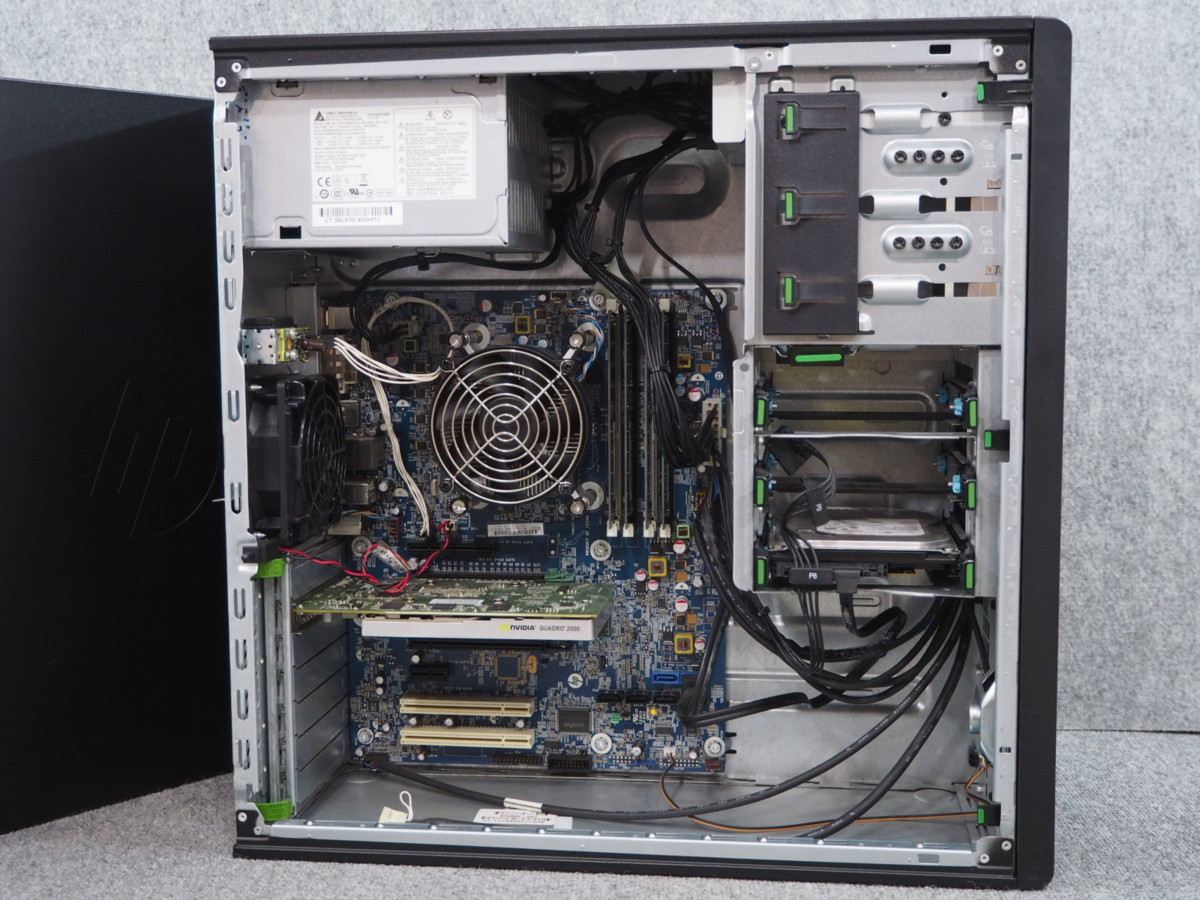 5] ☆ hp workstation Z210 QC Xeon E3-1280 3.50GHz/8GB/500GB/Quadro