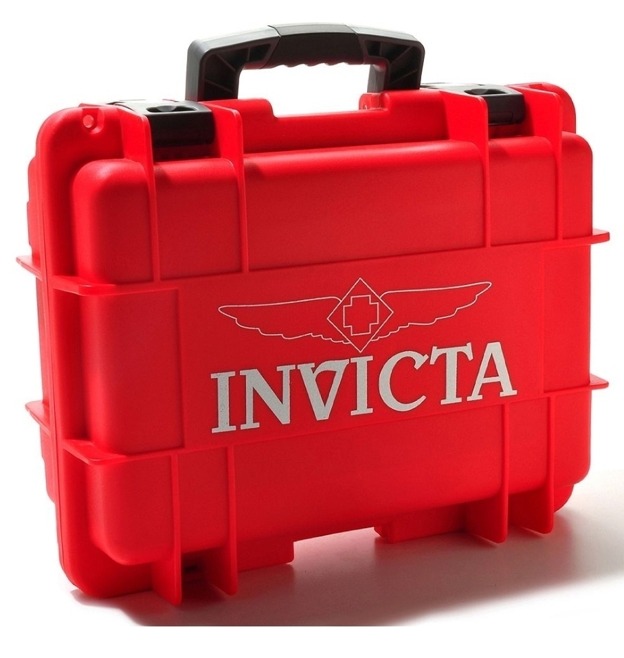100%新品，格安 最低落札格安 インビクタ 8スロット ダイブケース レッド インヴィクタ サブマリーナ シーマスター G-SHOCK も収まります(複数用)｜売買されたオークション情報、yahooの商品情報をアーカイブ 複数用