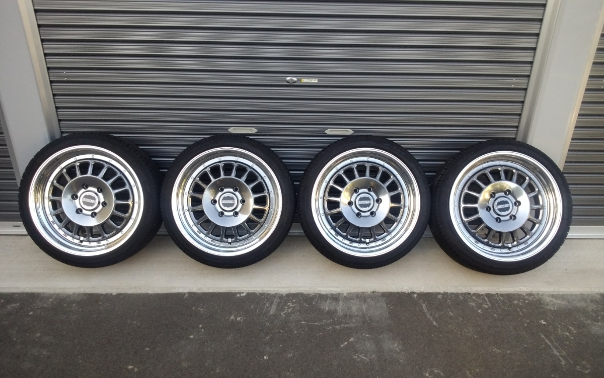 ☆美品☆ESSEX エセックス ENCD 19×8.5J 139.7 +38 ハイパーグロス