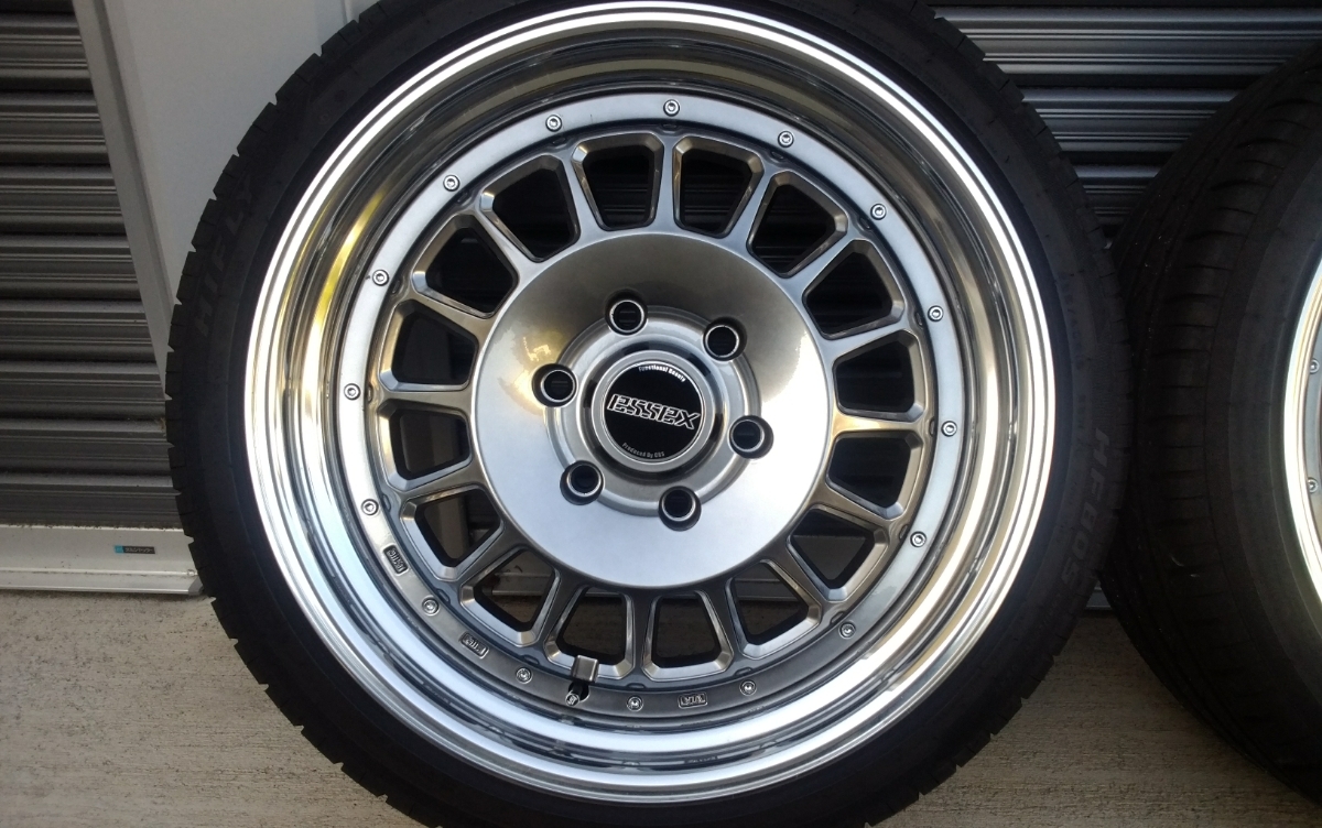 ☆美品☆ESSEX エセックス ENCD 19×8.5J 139.7 +38 ハイパーグロス