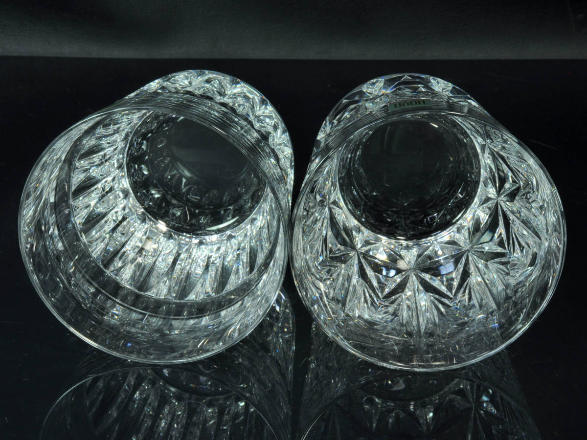 HOYA クリスタル ペア CRYSTAL クリスタルガラス HOYAクリスタル 切子 