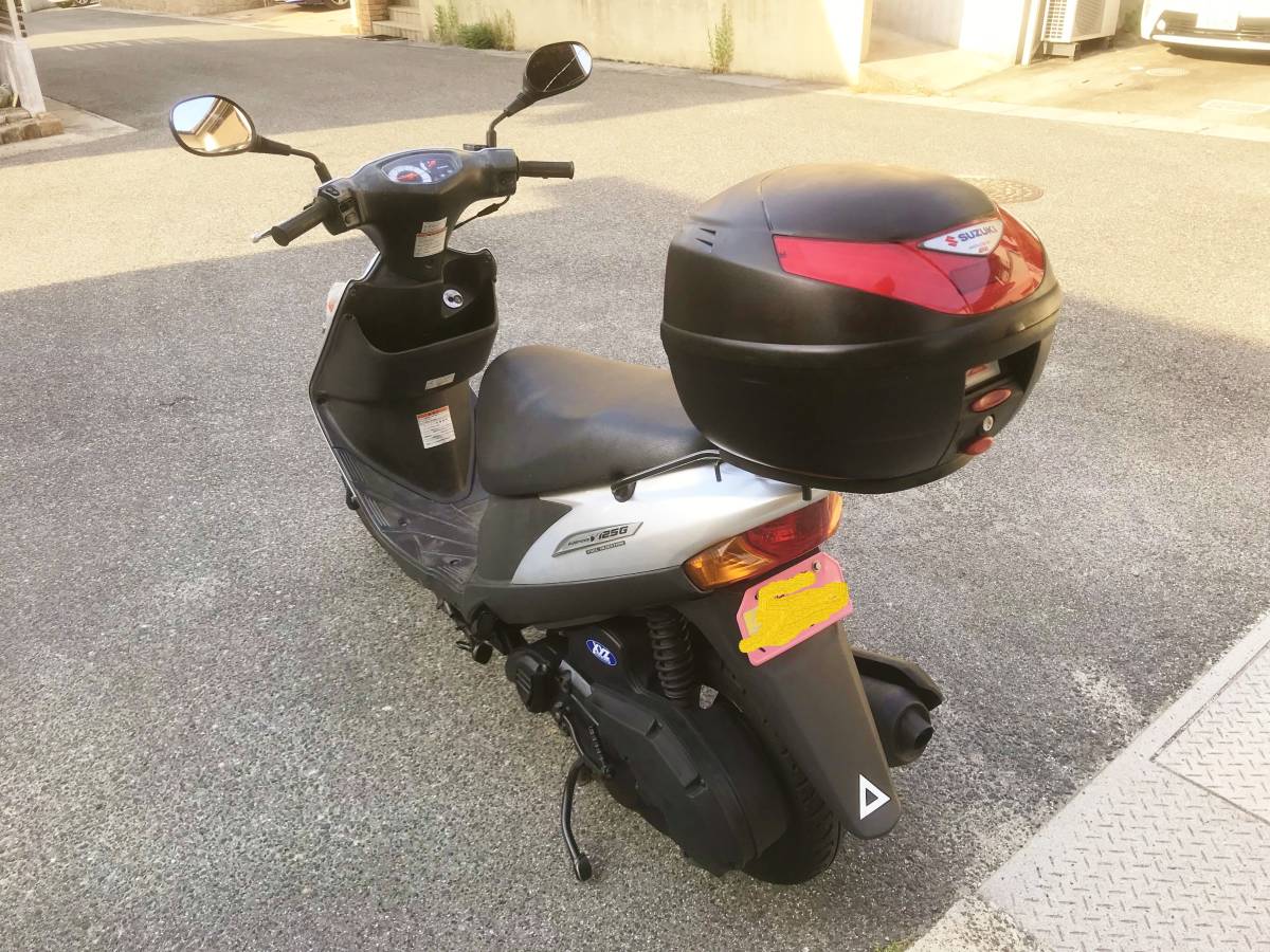 規制前 スズキ アドレスv125g ワンツー CF46A V125G アドレス アドレス 