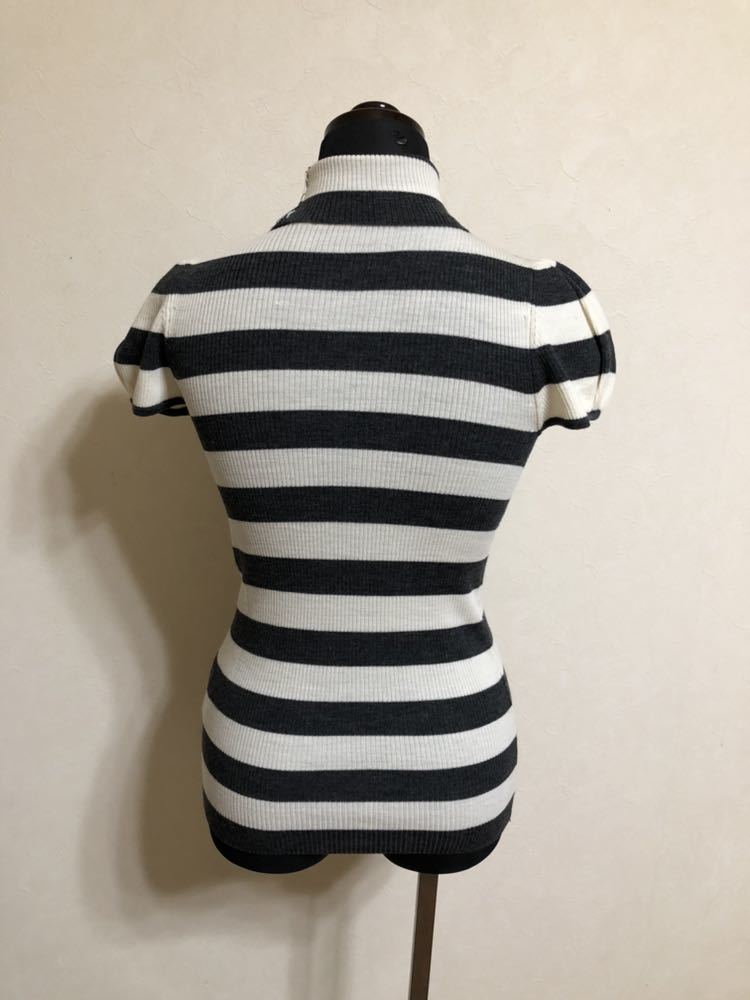 美品】 BURBERRY BLUE LABEL バーバリーブルーレーベル タートルネック
