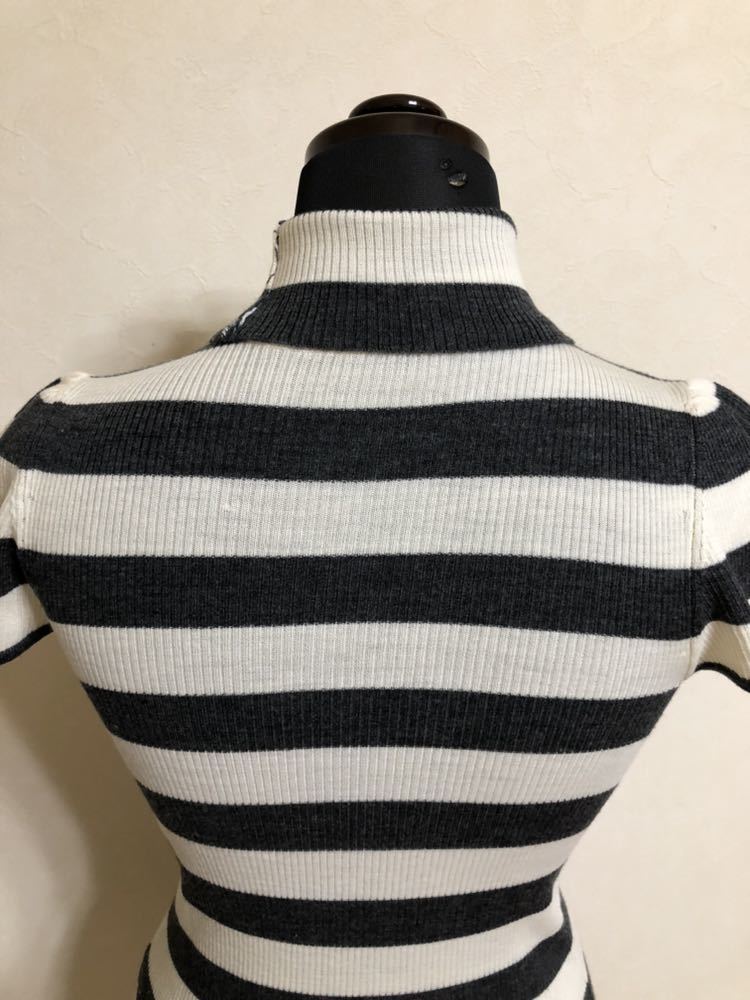 美品】 BURBERRY BLUE LABEL バーバリーブルーレーベル タートルネック 美品】 BURBERRY BLUE LABEL バーバリーブルーレーベル タートルネック