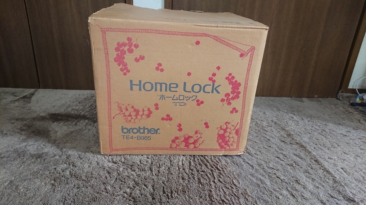 brother TE4-B965 ブラザー ブラザーロックミシンTE4-B965 BROTHER TM3 