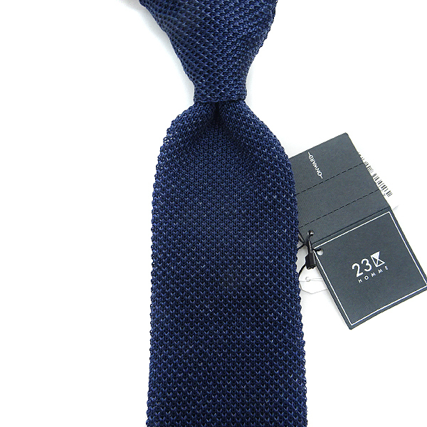 ニットタイ | シルク 新品 イタリア製 STORE ONLINE ONLY 23区オム