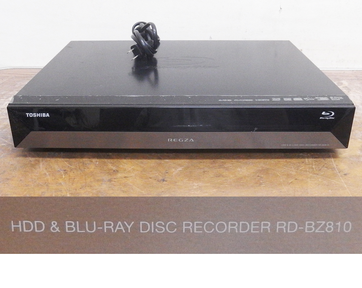 ジャンク HDD録画OK!!☆500GB☆10年☆東芝/REGZA☆HDD/BD