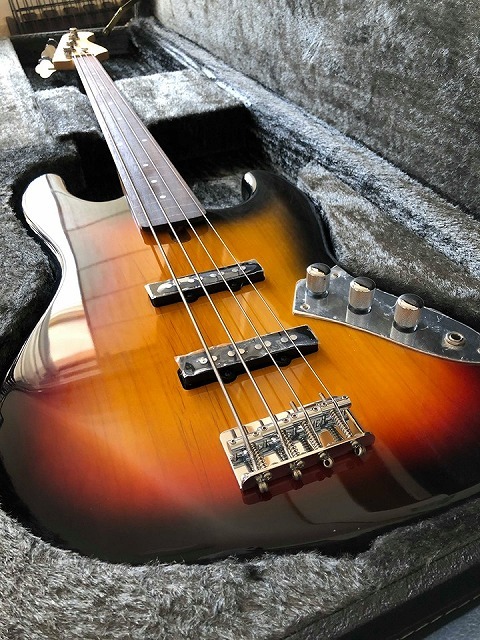 Bacchus universe series BJB-1R-FL 3TS バッカス jazz bass 