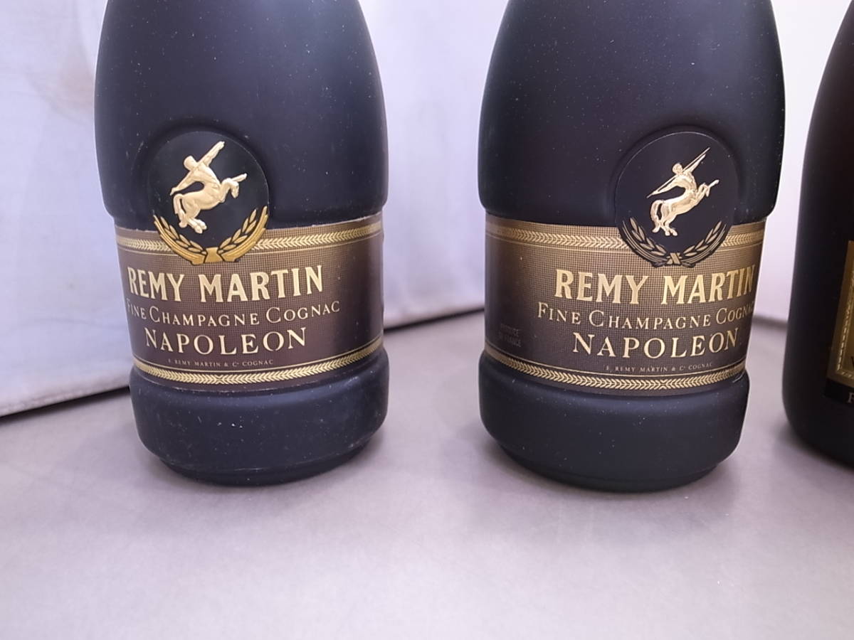 未開栓●ブランデーまとめて4本セット●レミーマルタン REMY MARTIN へネシー Hennessy BLACK DESIR レミーマルタン MARTIN 700ml 4本 ナポレオン SUPERIEUR